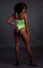 Body with Halter Neck - neon green - XS/XL